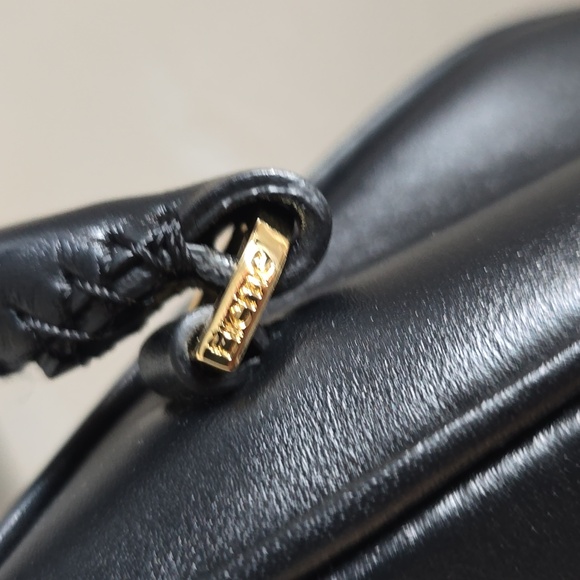 Elleme Small Dimple Leather Bag In Black - Picture 15 of 16